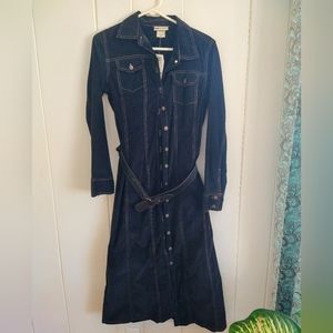 Faded Glory women's button up dress, Size 12